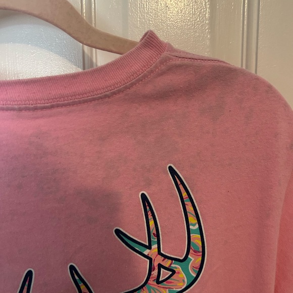 SOLD Simply Southern Small Oh Deer Tee - Picture 4 of 4